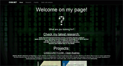 Desktop Screenshot of cxib.net